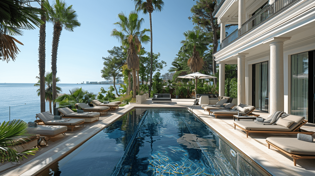 Offrez-vous un luxe inegale avec une vue imprenable sur la mer au Mondrian Cannes