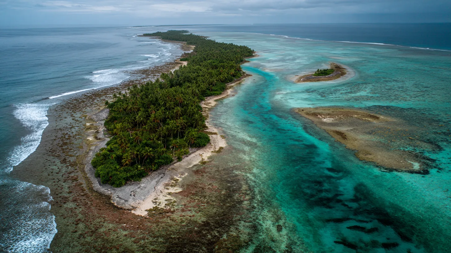 Illustration générée — Fakarava : atoll classé réserve de biosphère par l’UNESCO