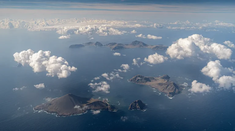 Illustration générée — Îles du Vent et Îles Sous-le-Vent : quelle différence