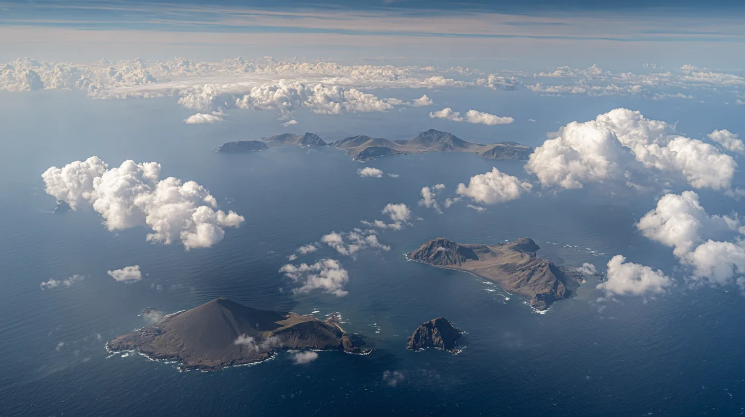 Illustration générée — Îles du Vent et Îles Sous-le-Vent : quelle différence