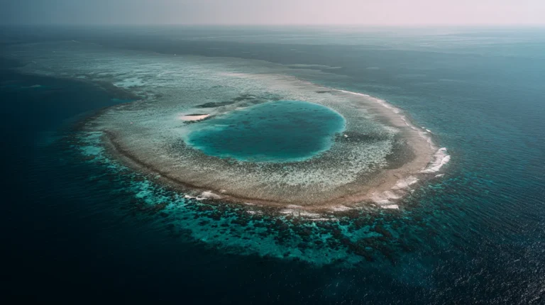 Illustration générée — Rangiroa : le plus grand atoll de Polynésie française