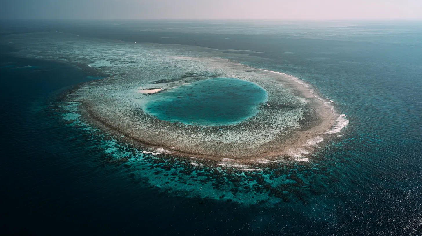 Illustration générée — Rangiroa : le plus grand atoll de Polynésie française