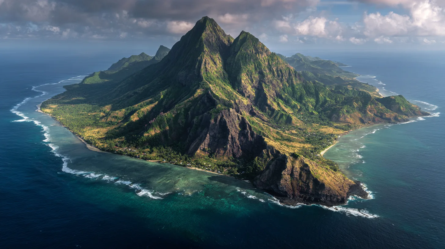 Illustration générée — Tahiti : présentation de l’île principale de la Polynésie française