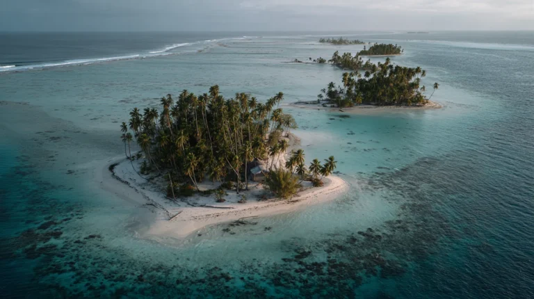 Illustration générée — Tetiaroa : l’atoll de l’archipel de la Société