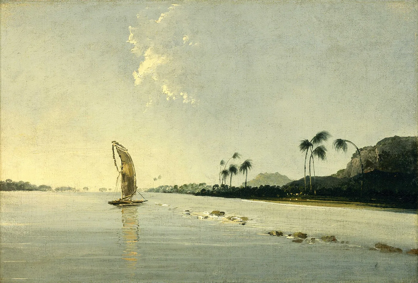 'View of Part of the Island of Ulietea (Raiatea)' RMG BHC2375